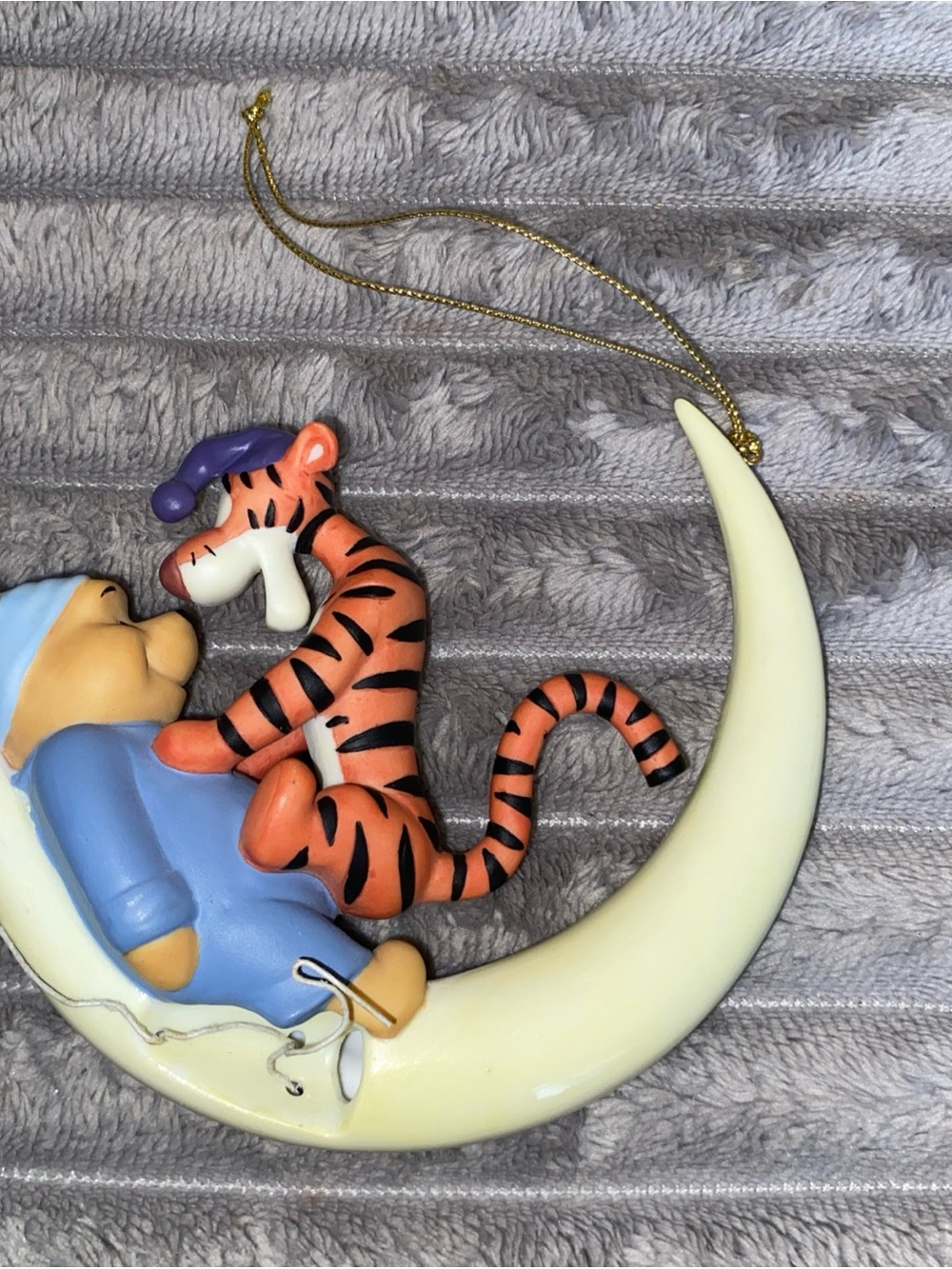 Bradford Editions Pooh SLUMBERTIME ornaments Set of 7